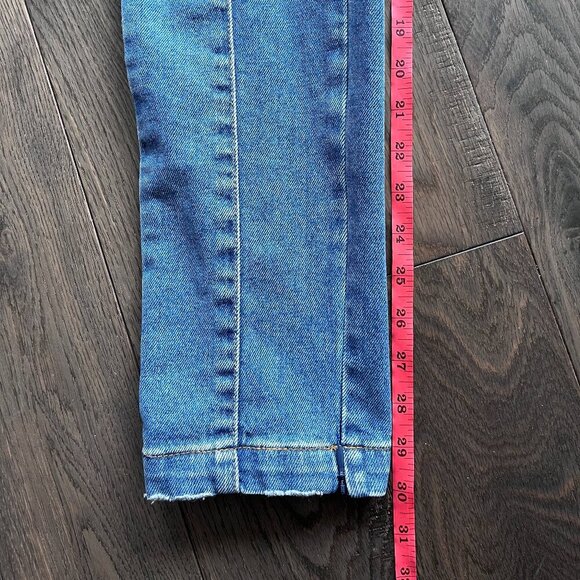 Retrofête Tori Denim Jumpsuit Size S Made in Italy One Piece Puff Sleeve NWOT - Picture 11 of 11